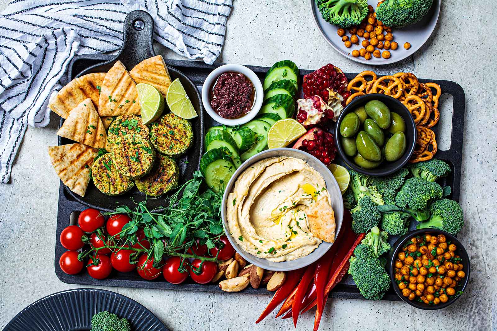 Festive and Healthy Charcuterie Board